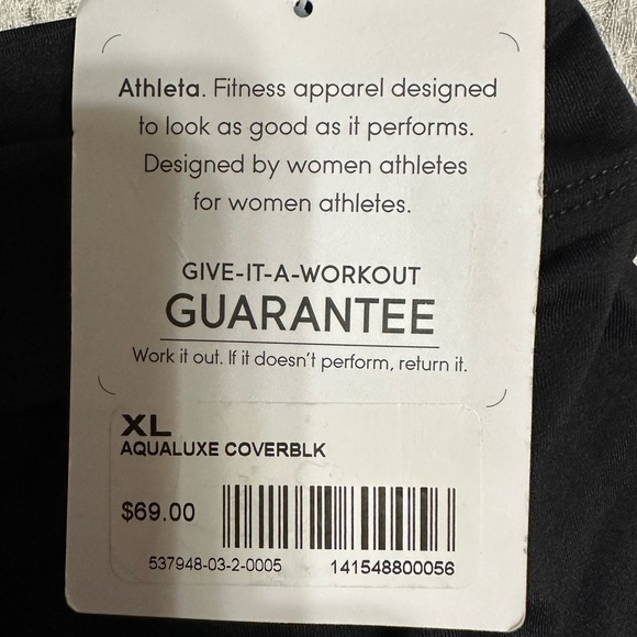 Athleta coverup black Skirt - Picture 3 of 4
